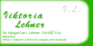 viktoria lehner business card